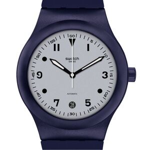 Brand New Swatch x Hodinkee Sistem51 Blue Edition - SUTZ404